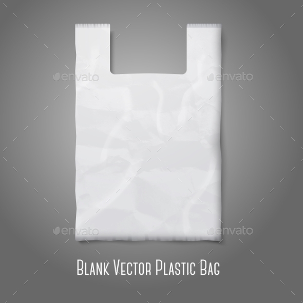GraphicRiver Blank Plastic Bag 9540843 GraphicRiver Blank Plastic Bag 9540843