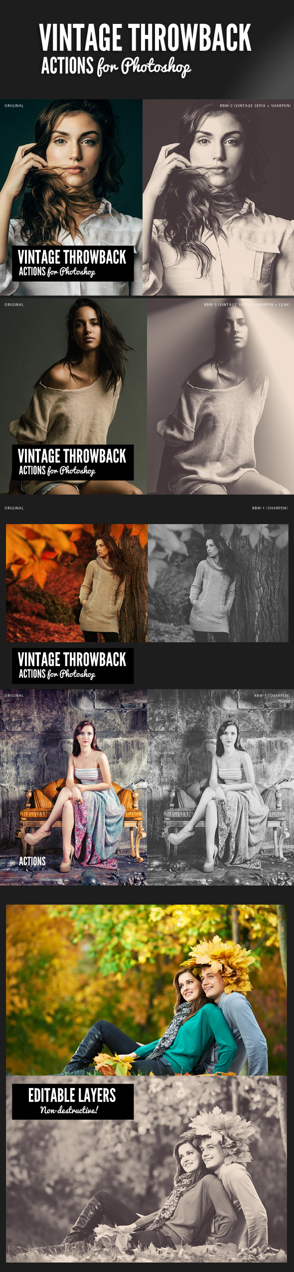 GraphicRiver Vintage Throwback Actions 9540873 GraphicRiver Vintage Throwback Actions 9540873