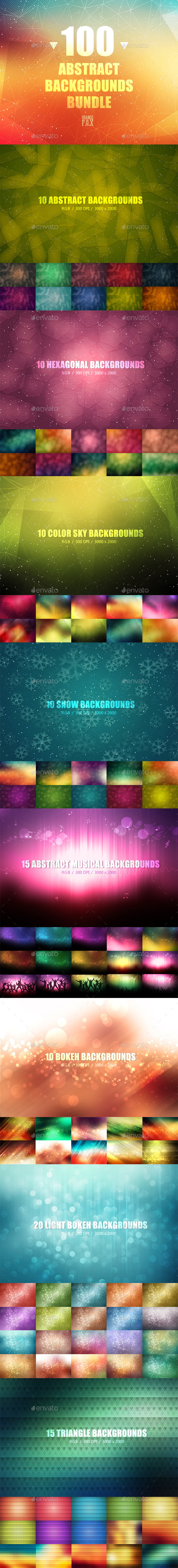 GraphicRiver 100 Abstract Backgrounds Bundle 9540975 GraphicRiver 100 Abstract Backgrounds Bundle 9540975