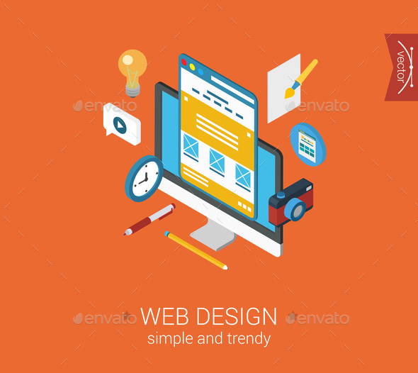 GraphicRiver Web Design Concept 9542334 GraphicRiver Web Design Concept 9542334