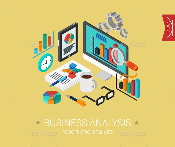 GraphicRiver Business Analysis Concept 9542344 GraphicRiver Business Analysis Concept 9542344