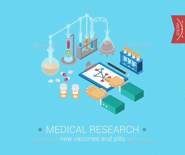 GraphicRiver Medical Research Concept 9542348 GraphicRiver Medical Research Concept 9542348