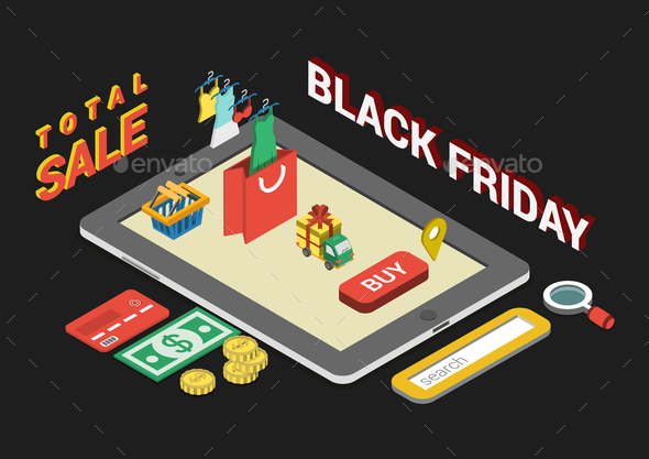 GraphicRiver Black Friday Concept 9542485 GraphicRiver Black Friday Concept 9542485