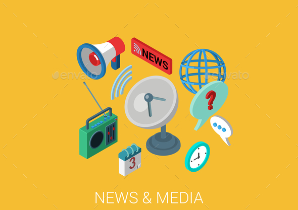 GraphicRiver News and Media Concept 9542533 GraphicRiver News and Media Concept 9542533