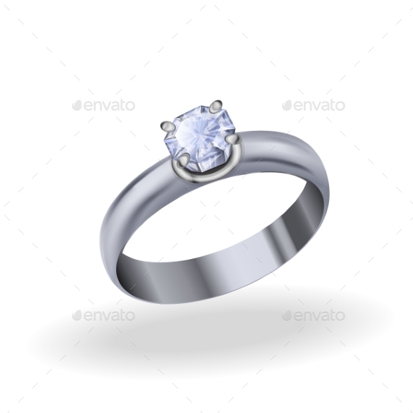 GraphicRiver Silver Ring 9545243 GraphicRiver Silver Ring 9545243