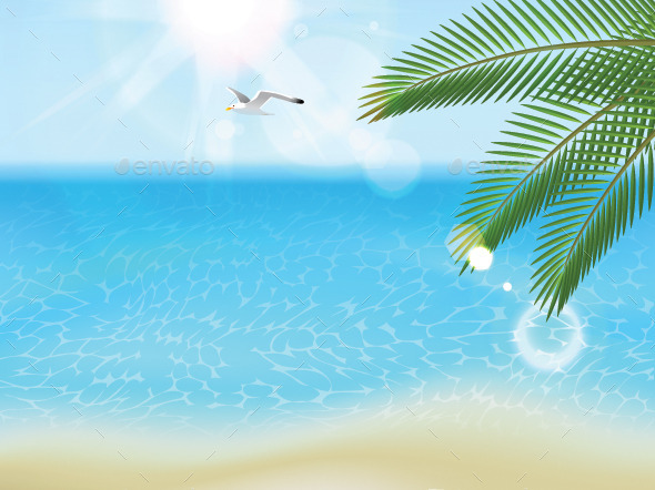 GraphicRiver Sea Landscape 8819649 GraphicRiver Sea Landscape 8819649