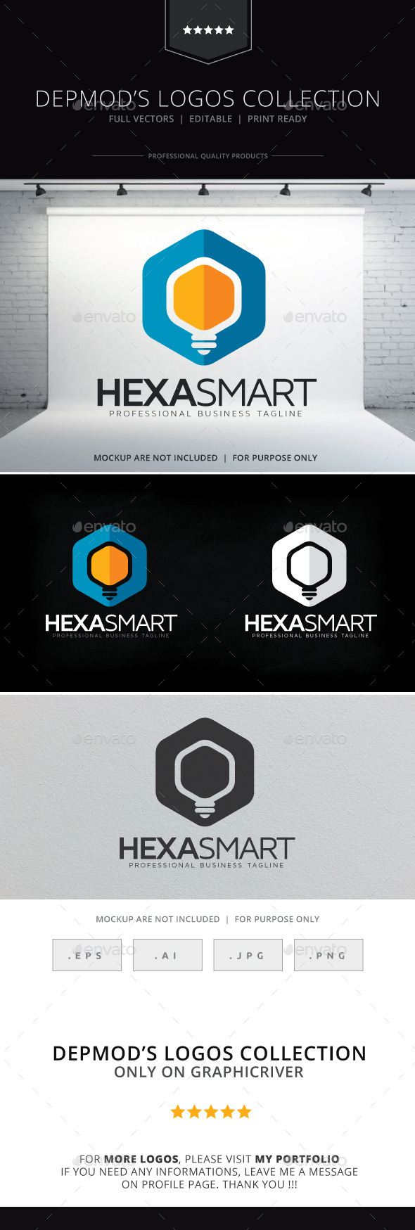 Hexa Smart Logo (Symbols)