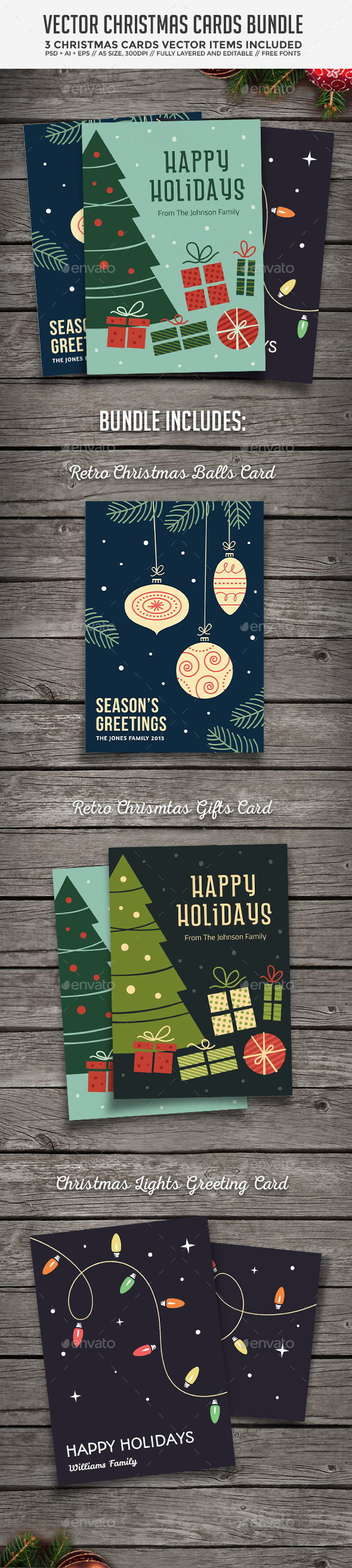Christmas Cards Bundle Christmas Cards Bundle