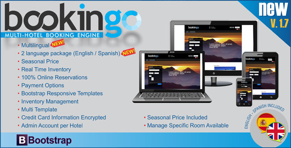 Bookingo Online Travel Agency Booking Engine - CodeCanyon Item for Sale
