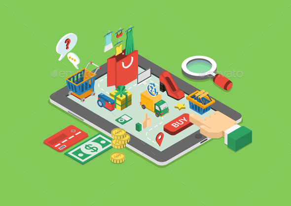 GraphicRiver Online Shopping Concept 9550737 GraphicRiver Online Shopping Concept 9550737