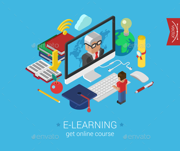 GraphicRiver E-Learning Concept 9550749 GraphicRiver E-Learning Concept 9550749