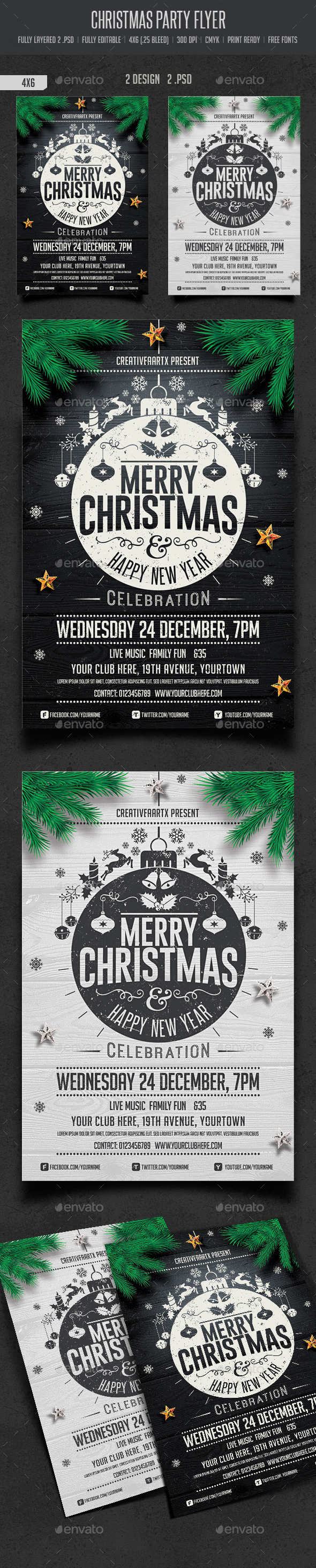 GraphicRiver Christmas Party Flyer 9551250 GraphicRiver Christmas Party Flyer 9551250