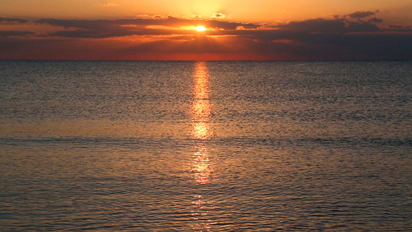 Beauty Landscape With Sunrise Over Sea Beauty Landscape With Sunrise Over Sea