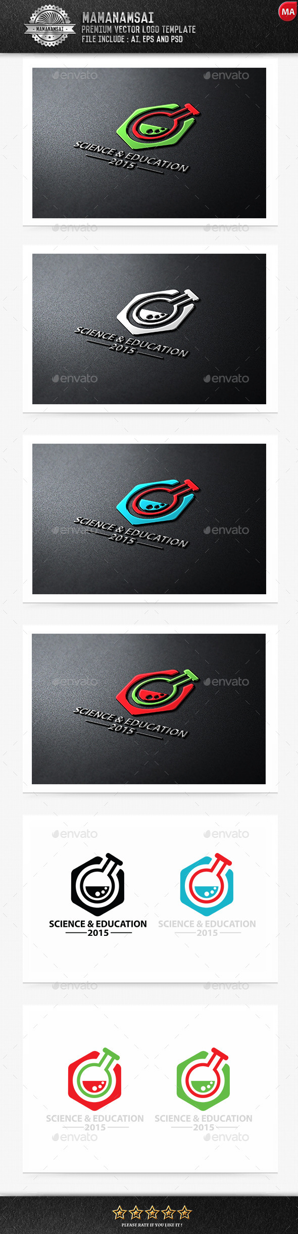 GraphicRiver Science & Education Logo 9552921 GraphicRiver Science & Education Logo 9552921