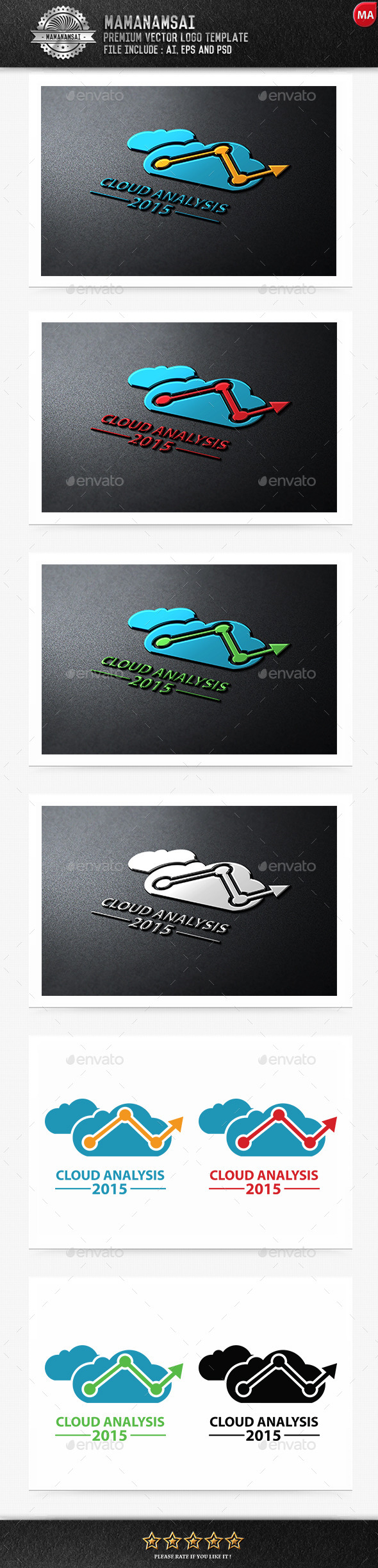 GraphicRiver Cloud Analysis Logo 9553050 GraphicRiver Cloud Analysis Logo 9553050