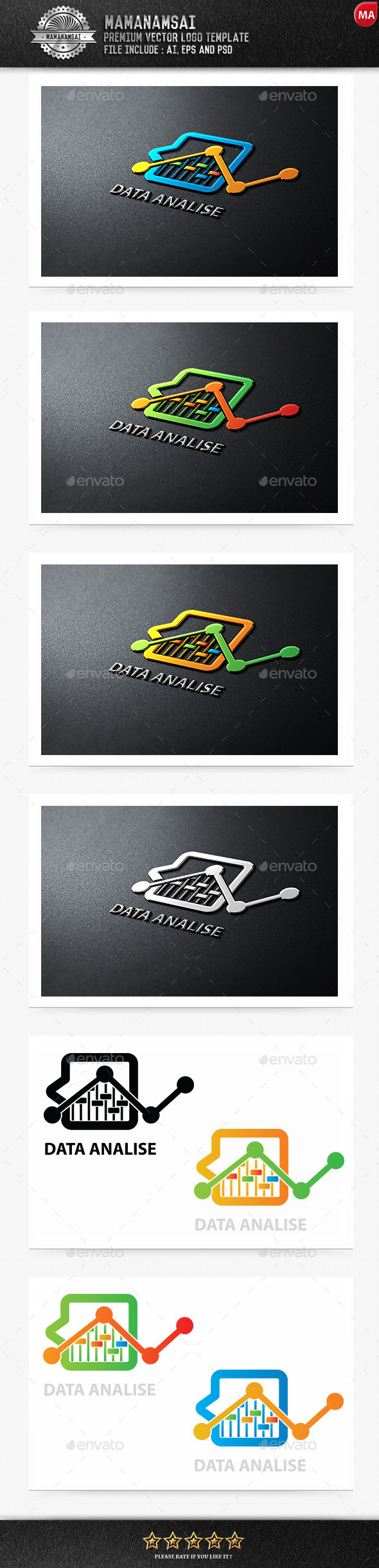 GraphicRiver Data Analysis Logo 9553504 GraphicRiver Data Analysis Logo 9553504