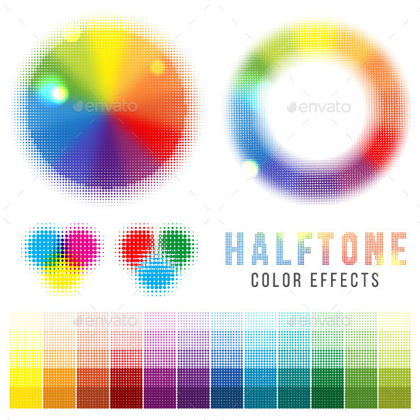 GraphicRiver Color Halftone Effects 8321918 GraphicRiver Color Halftone Effects 8321918