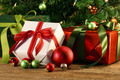 Photo of gifts under a tree | Free christmas images