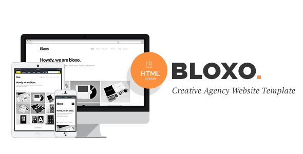 Bloxo - Minimal Freelancer Agency HTML5 Template