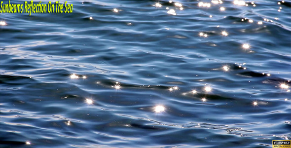 Sunbeams Reflection On The Sea Sunbeams Reflection On The Sea
