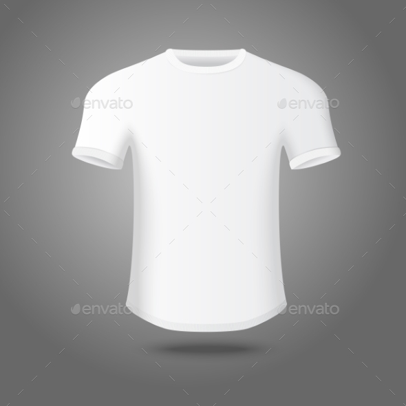 GraphicRiver Blank Male T-Shirt Template 9558862 GraphicRiver Blank Male T-Shirt Template 9558862