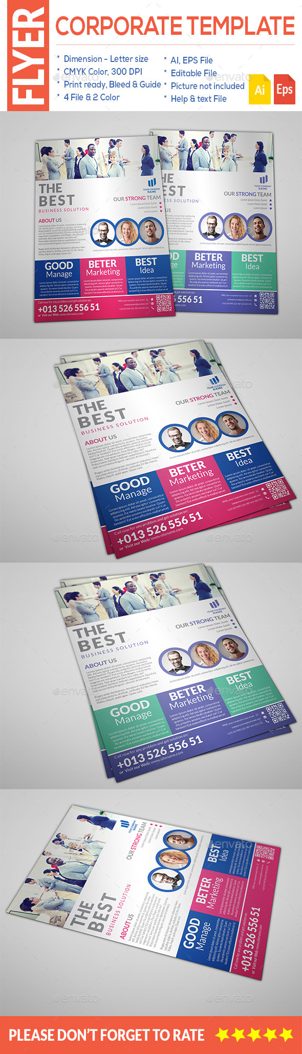 GraphicRiver Minimal Corporate Flyer 9559042 GraphicRiver Minimal Corporate Flyer 9559042