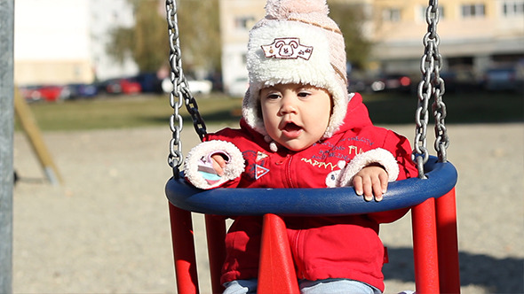 Baby in a Swing Baby in a Swing