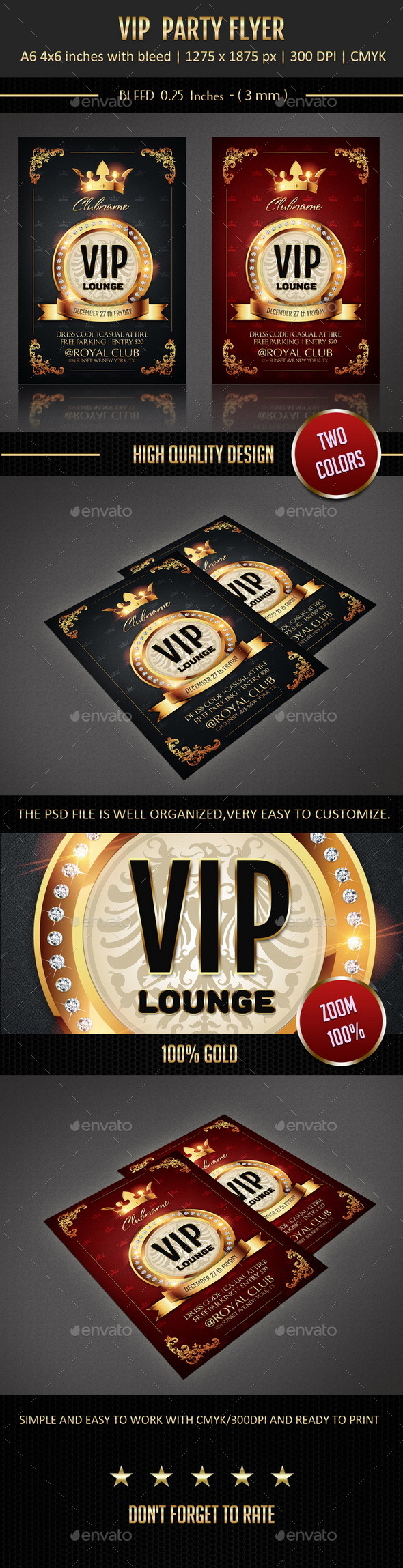 GraphicRiver Vip Party Flyer 9559088 GraphicRiver Vip Party Flyer 9559088