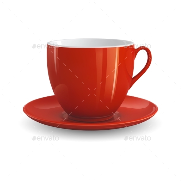 GraphicRiver Red Cup 9559136 GraphicRiver Red Cup 9559136