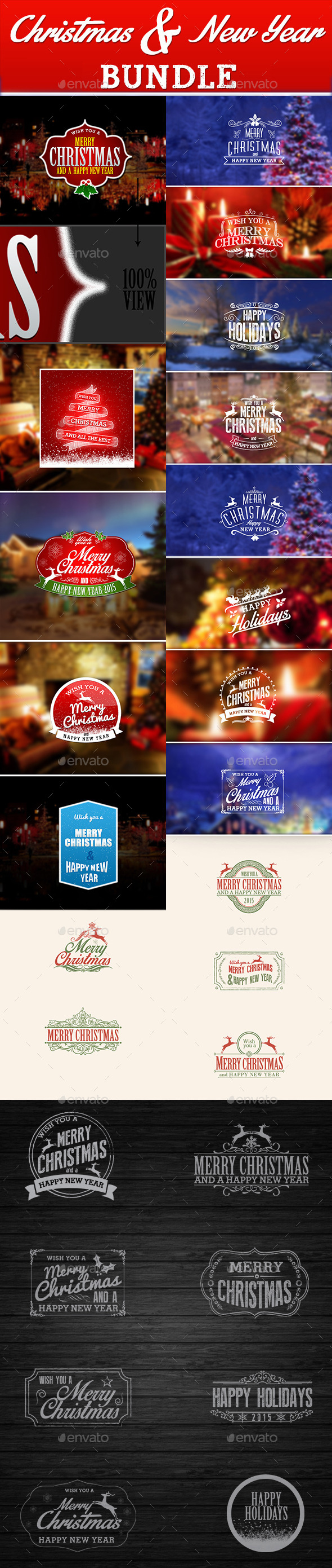 Christmas and New Year Bundle Christmas and New Year Bundle