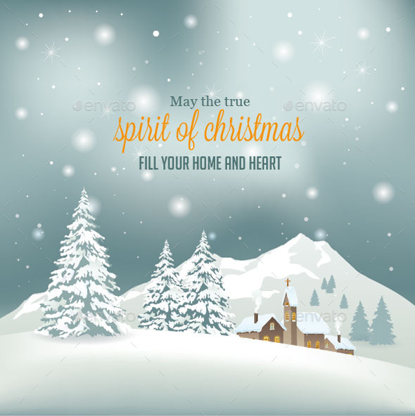 GraphicRiver Retro Christmas Background 9562347 GraphicRiver Retro Christmas Background 9562347