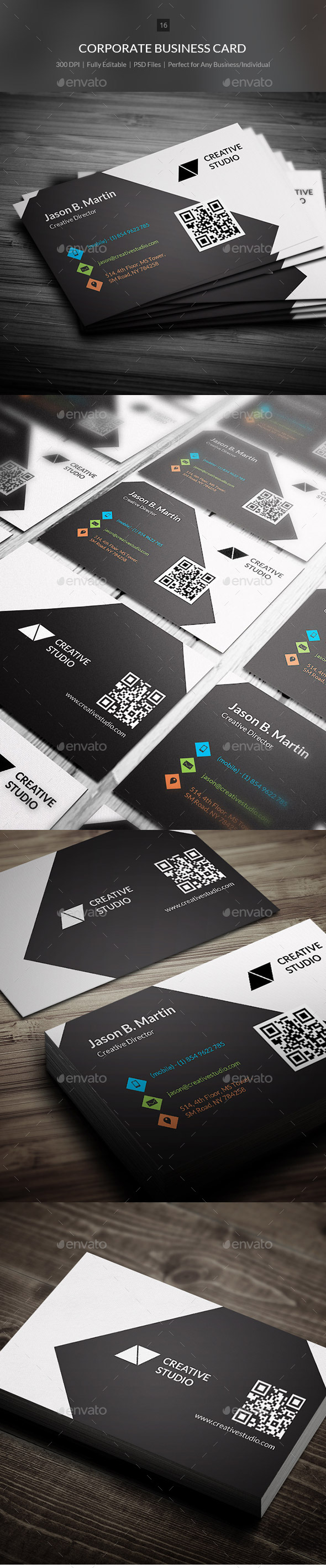 GraphicRiver Corporate Business Card 16 9562653 GraphicRiver Corporate Business Card 16 9562653