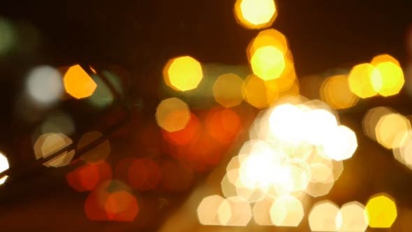 Night Traffic Light Night Traffic Light