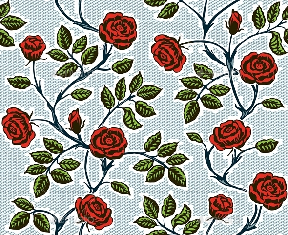 GraphicRiver Vintage Floral Seamless Pattern 9563186 GraphicRiver Vintage Floral Seamless Pattern 9563186