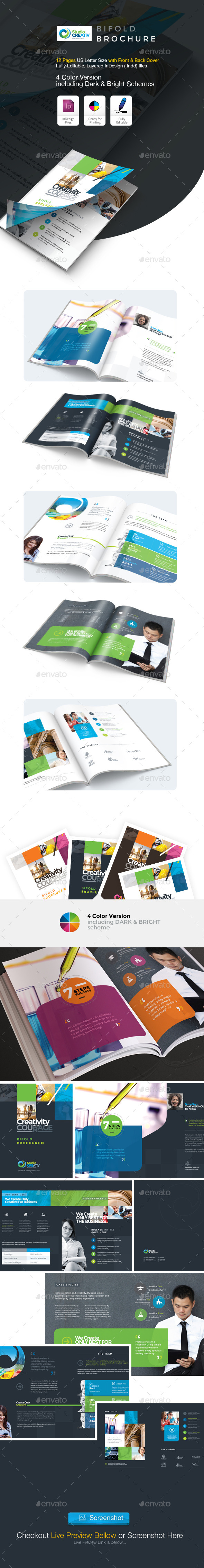 Creative Bifold Brochure (Corporate)