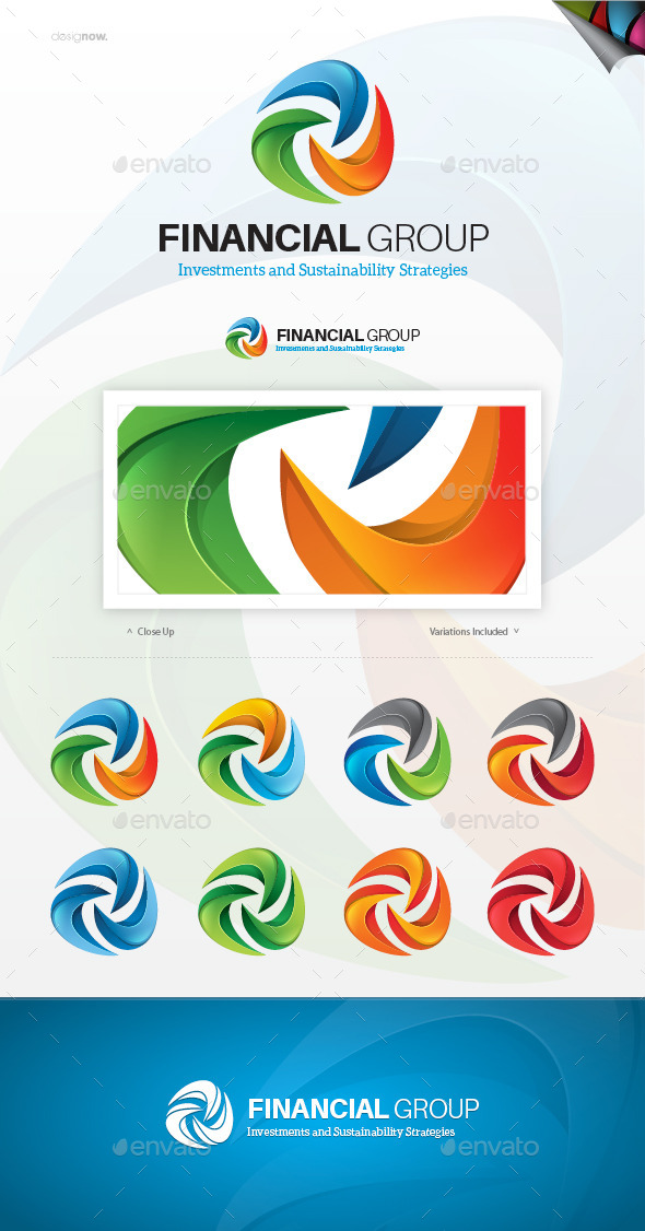 GraphicRiver Financial Group Logo 9563870 GraphicRiver Financial Group Logo 9563870