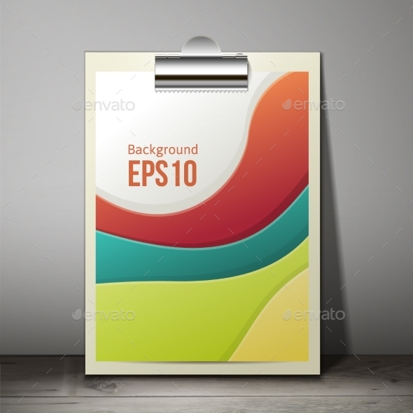 GraphicRiver Paper Sheet in a Clipboard of Standing 9564195 GraphicRiver Paper Sheet in a Clipboard of Standing 9564195