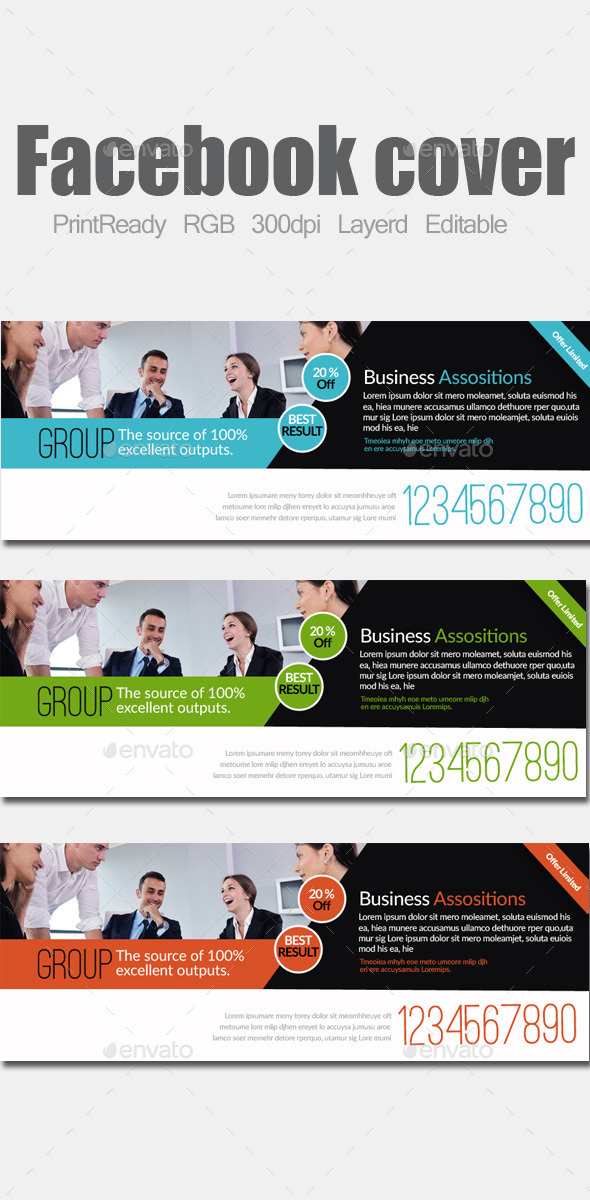 Multi Use Business Facebook Cover Multi Use Business Facebook Cover