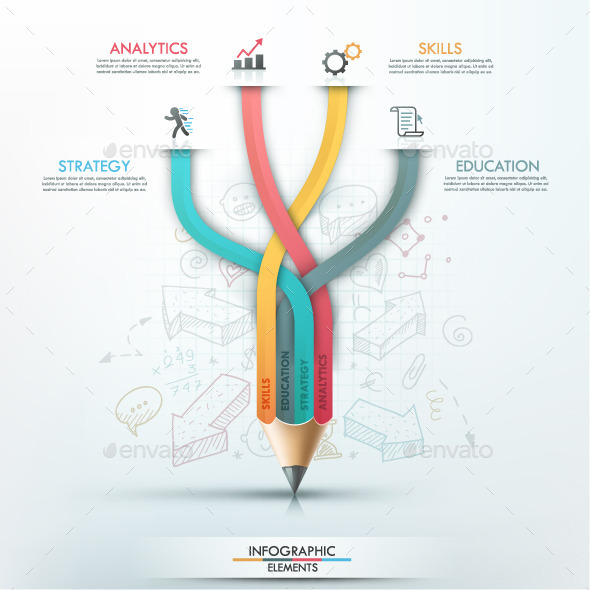 Modern Infographic Options Template Modern Infographic Options Template