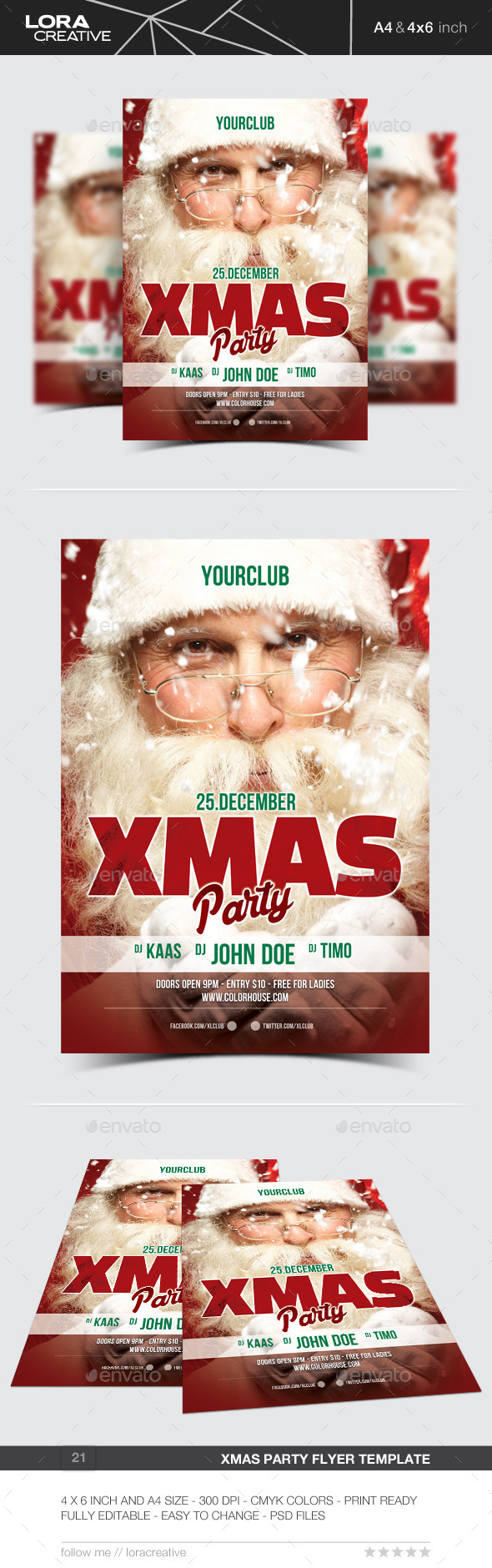 GraphicRiver Xmas Party Flyer Poster 21 9573065 GraphicRiver Xmas Party Flyer Poster 21 9573065