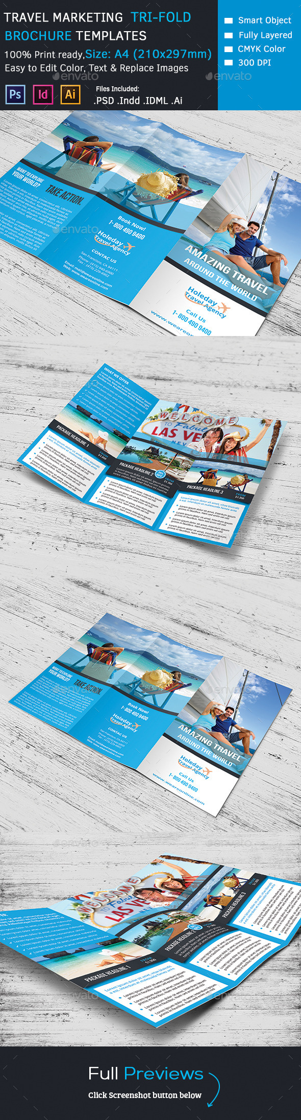 GraphicRiver Travel Trifold Brochure 9573636 GraphicRiver Travel Trifold Brochure 9573636