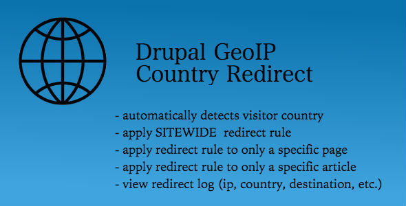 CodeCanyon Drupal GeoIP Country Detect & Redirect 9575654 CodeCanyon Drupal GeoIP Country Detect & Redirect 9575654