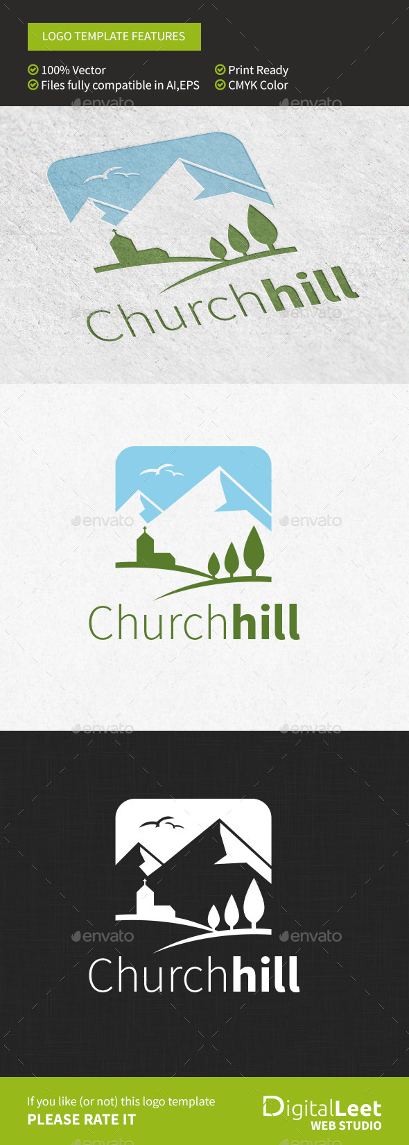 GraphicRiver Churchhill Logo Template 9576004 GraphicRiver Churchhill Logo Template 9576004