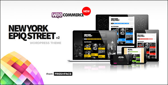 New York Epiq Street - Creative WordPress Theme