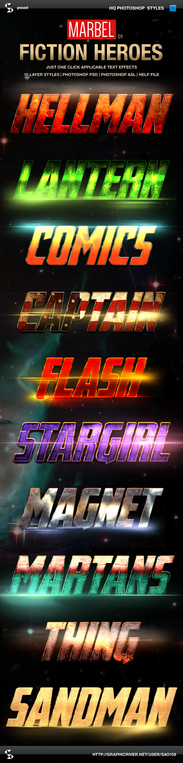 GraphicRiver Blockbuster Heroes Style Text Effects 01 9583057 GraphicRiver Blockbuster Heroes Style Text Effects 01 9583057