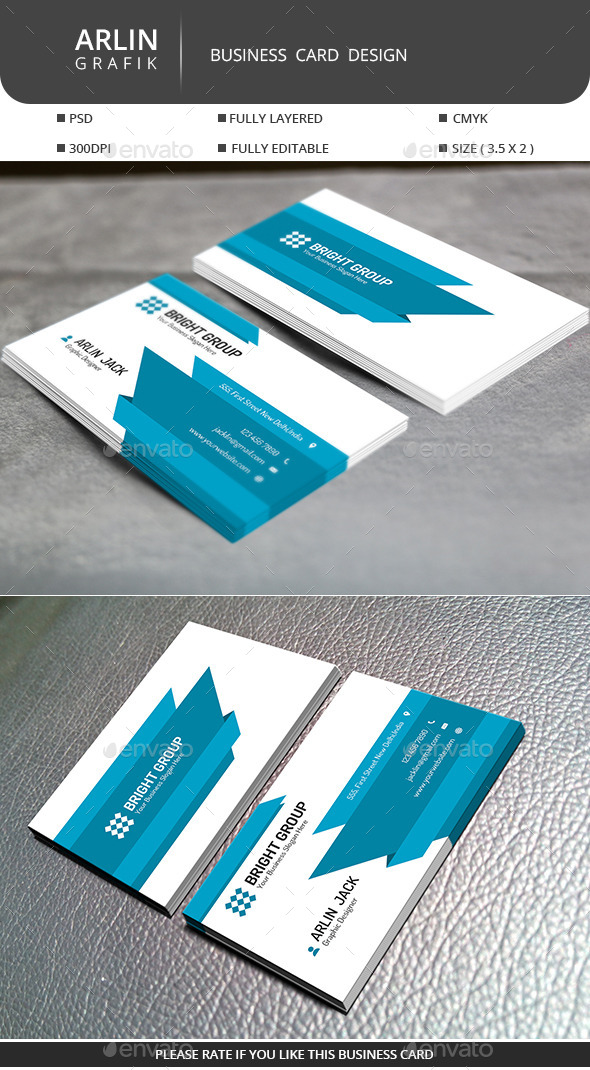 GraphicRiver Creative Business Card 9583701 GraphicRiver Creative Business Card 9583701