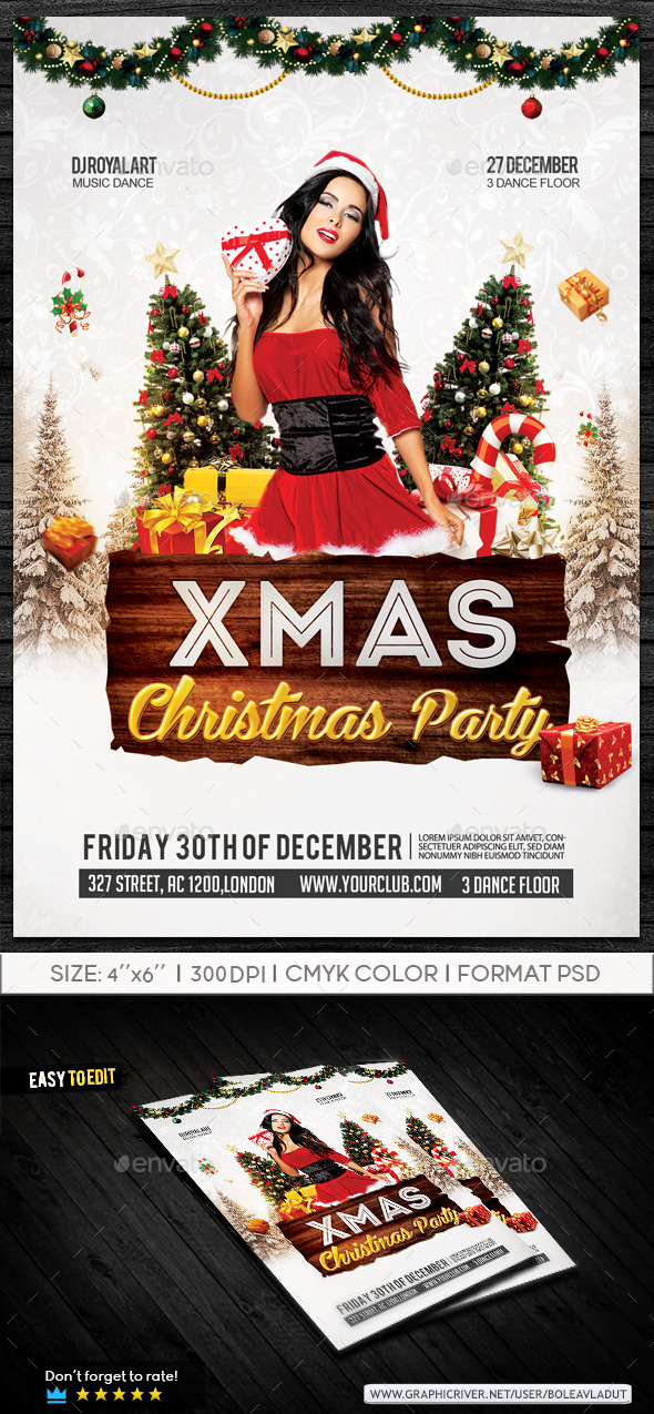 GraphicRiver Christmas Party 9585542 GraphicRiver Christmas Party 9585542
