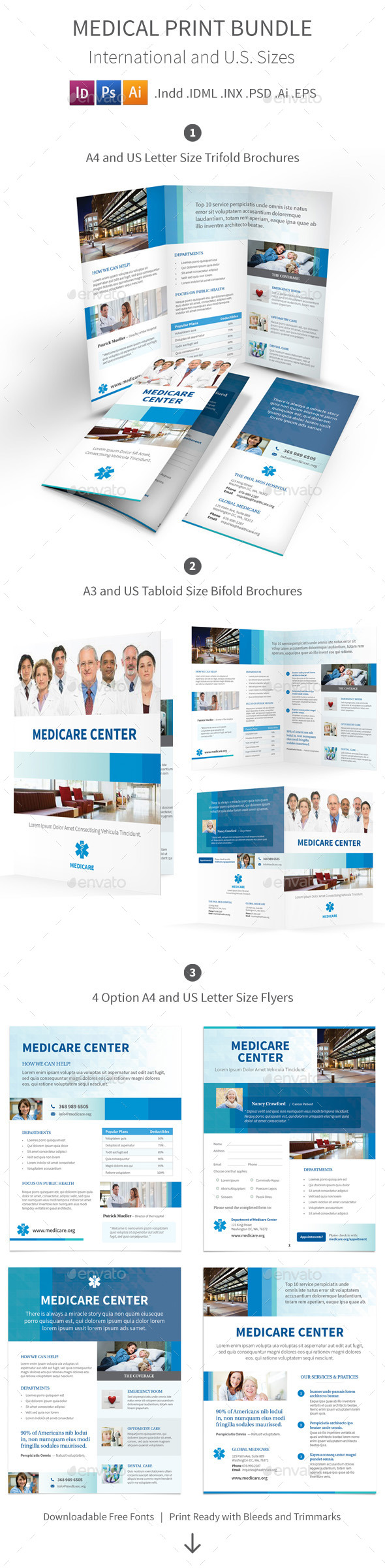 GraphicRiver Medical Print Bundle 9585599 GraphicRiver Medical Print Bundle 9585599