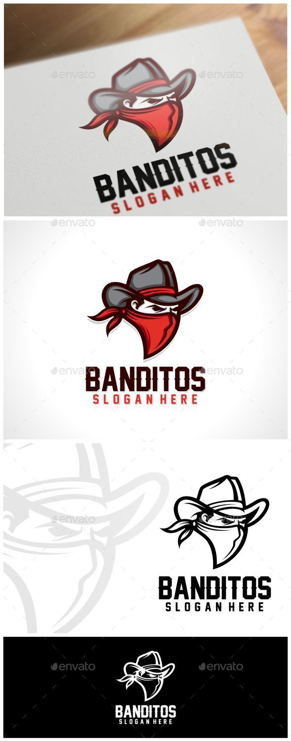 GraphicRiver Banditos Logo Template 9585709 GraphicRiver Banditos Logo Template 9585709