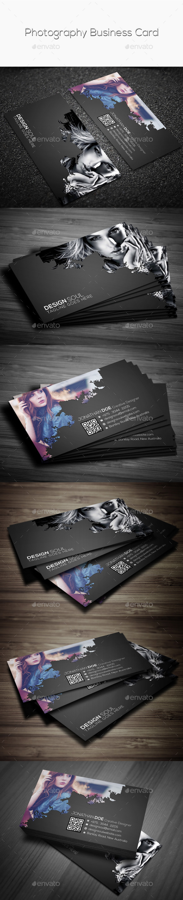 GraphicRiver Photography Business Card 9586138 GraphicRiver Photography Business Card 9586138